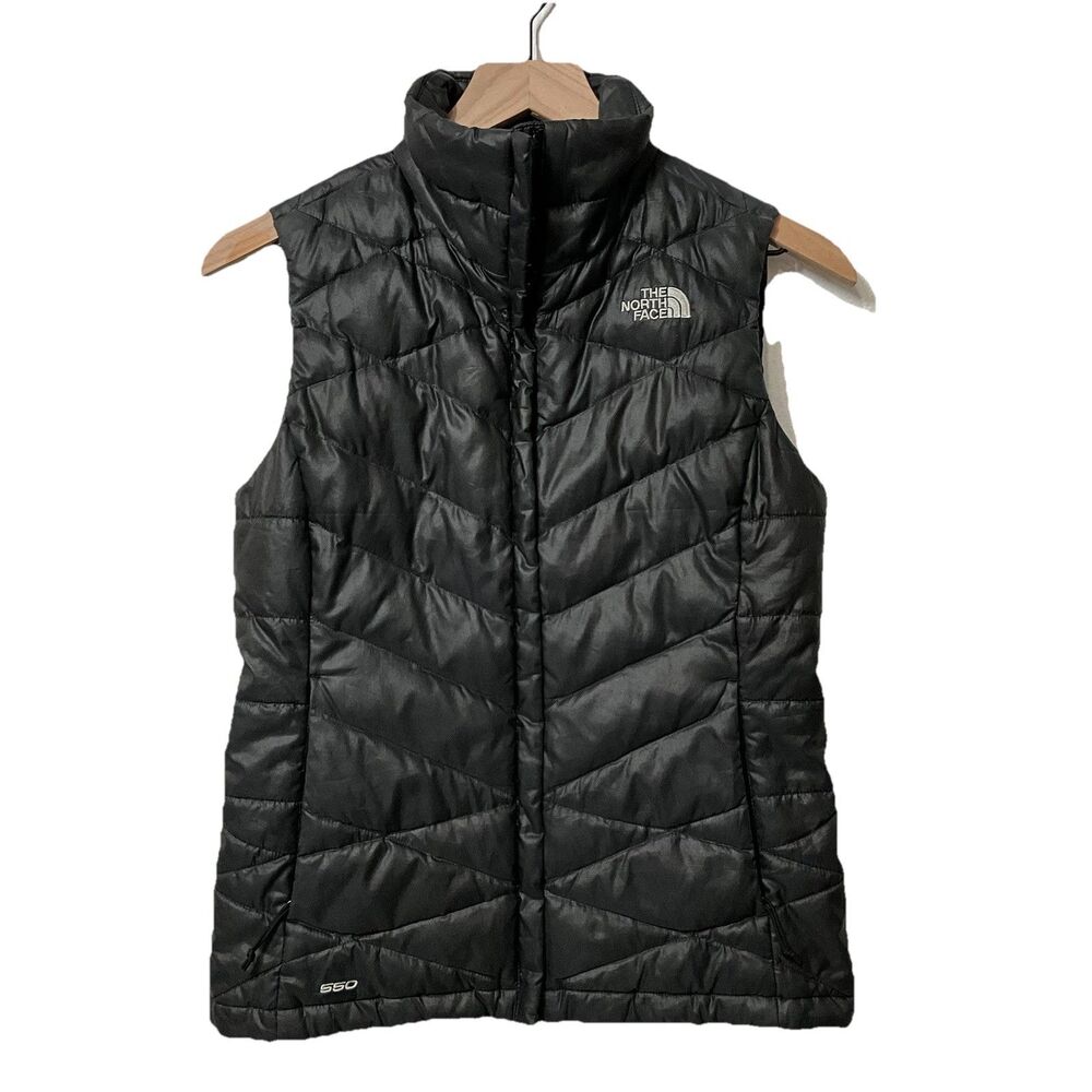 The North Face Women’s 550 Goose Down Vest Puffer Black XS